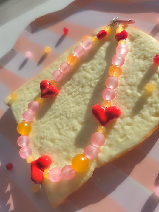 Strawberry Peach Tapioca Splash