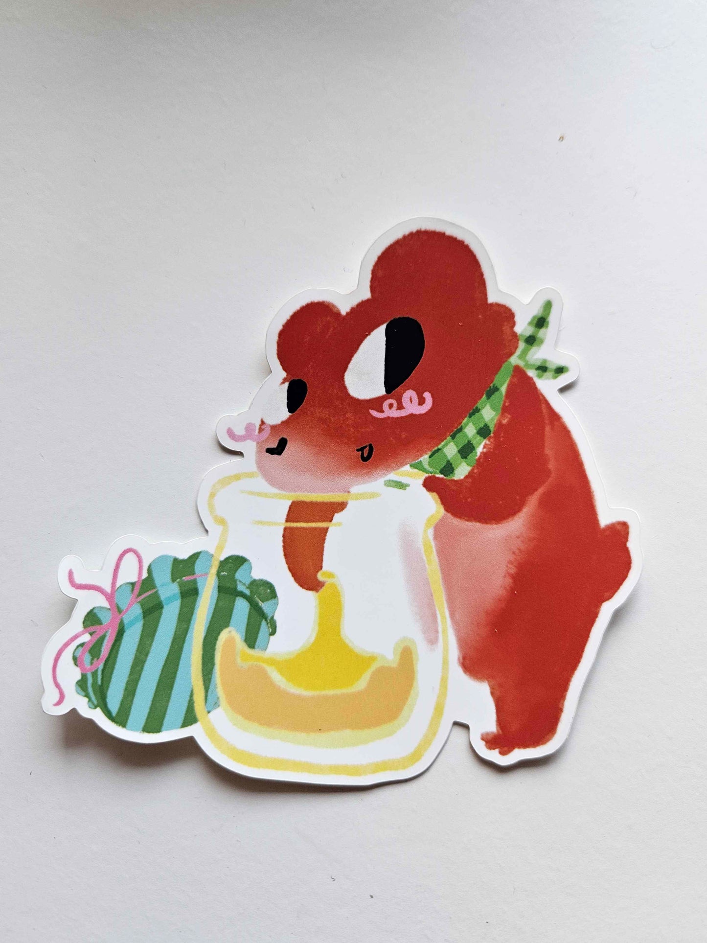 Bandit Stealing Jamjam Sticker